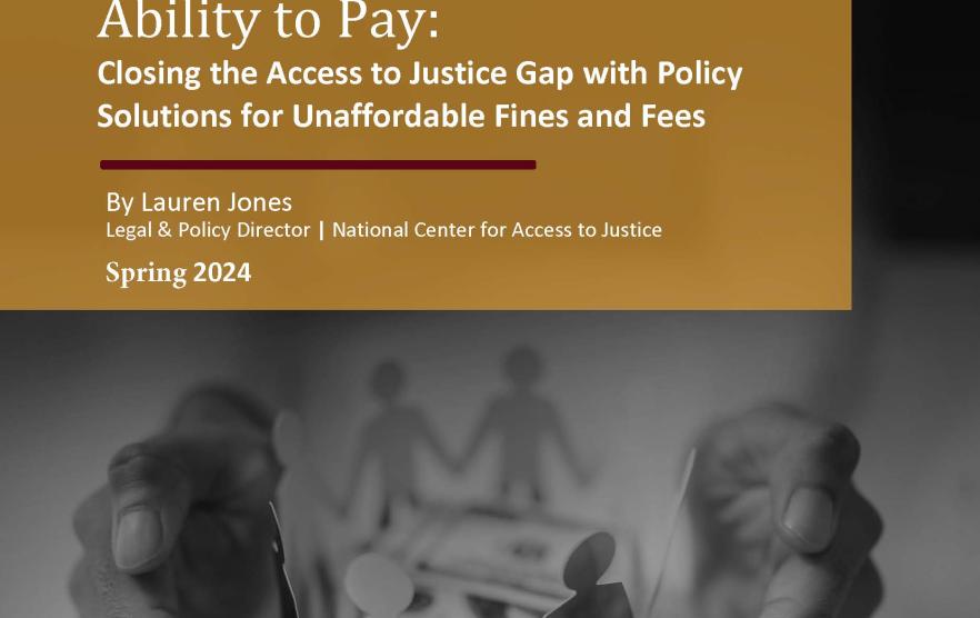 Cover of Ability to Pay Report